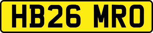 HB26MRO