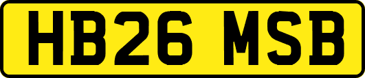 HB26MSB
