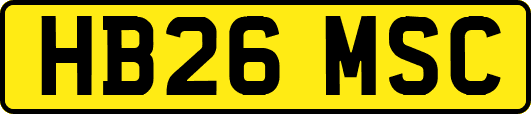 HB26MSC