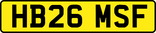 HB26MSF