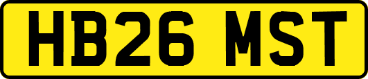HB26MST