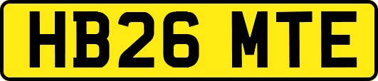 HB26MTE