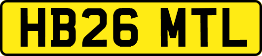 HB26MTL