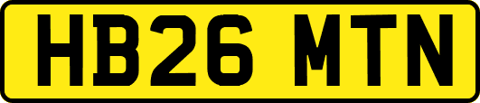 HB26MTN