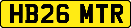 HB26MTR