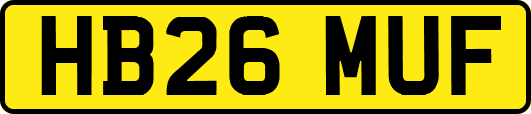 HB26MUF