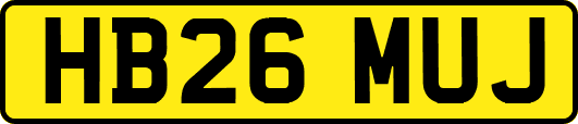 HB26MUJ