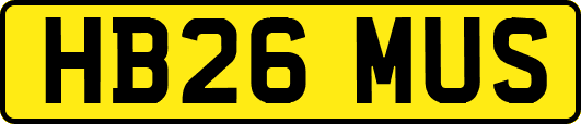 HB26MUS