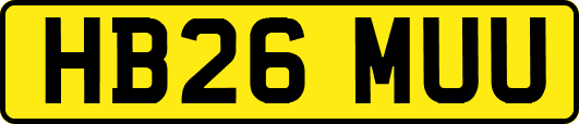 HB26MUU