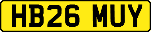 HB26MUY