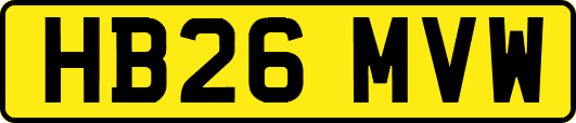 HB26MVW