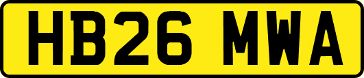 HB26MWA