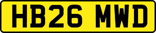 HB26MWD