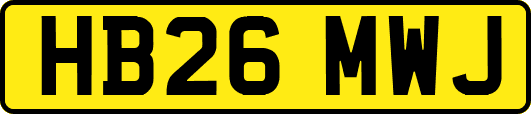 HB26MWJ