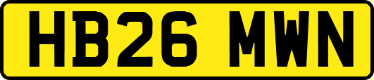 HB26MWN