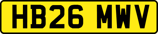 HB26MWV