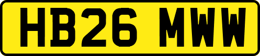 HB26MWW
