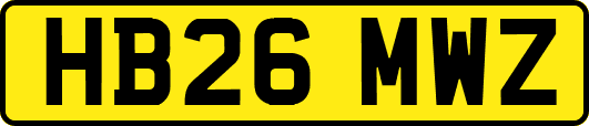 HB26MWZ