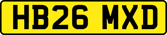 HB26MXD