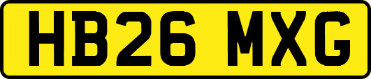 HB26MXG