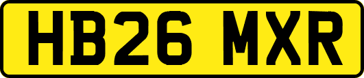 HB26MXR