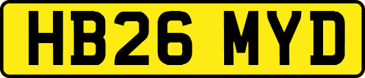HB26MYD