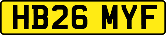 HB26MYF
