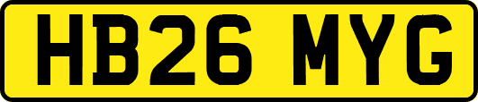 HB26MYG