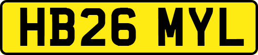 HB26MYL