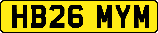 HB26MYM