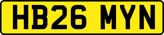 HB26MYN