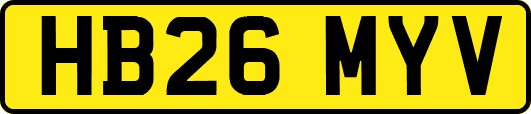 HB26MYV