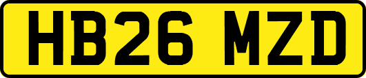 HB26MZD