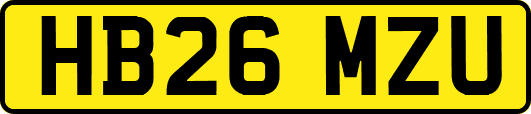 HB26MZU