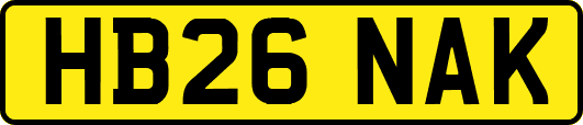 HB26NAK