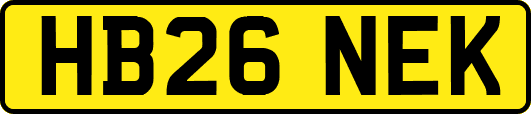 HB26NEK