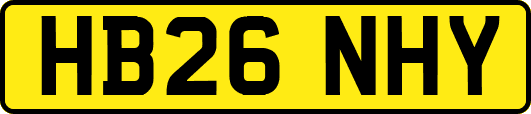 HB26NHY