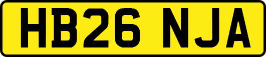 HB26NJA