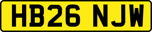 HB26NJW
