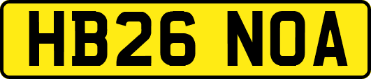 HB26NOA
