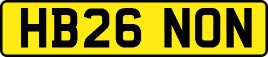 HB26NON