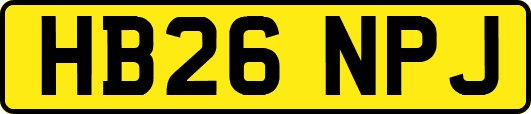 HB26NPJ