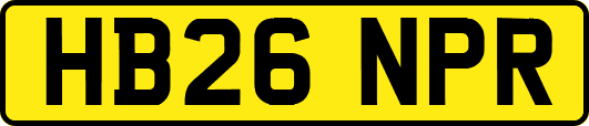 HB26NPR
