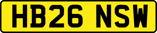 HB26NSW