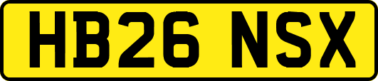 HB26NSX