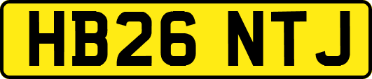 HB26NTJ