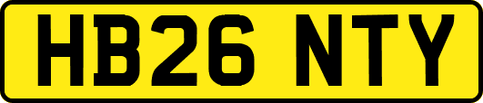 HB26NTY