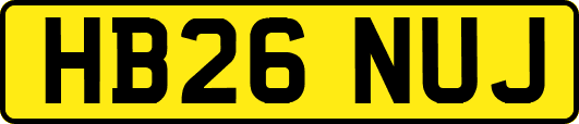 HB26NUJ