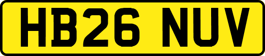 HB26NUV