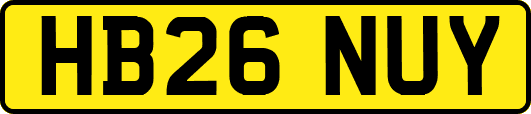 HB26NUY